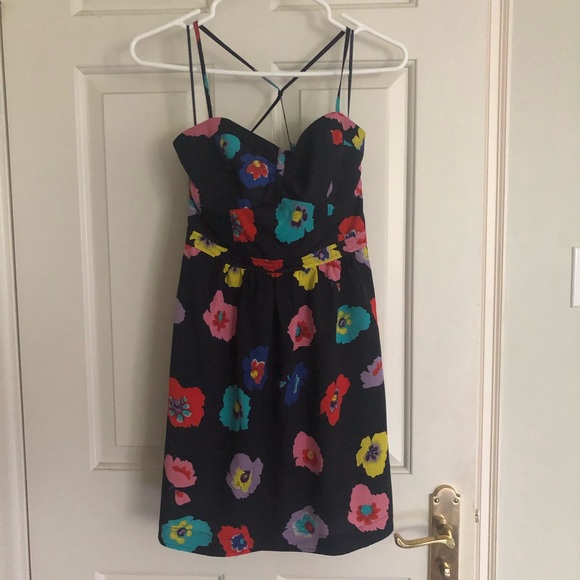 Strappy floral American Eagle dress Size 4 - Picture 1 of 5